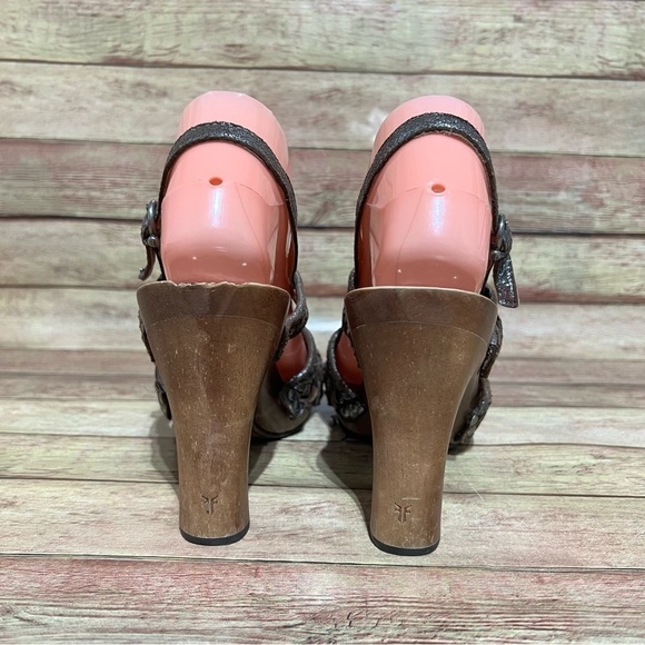 Frye Dolly Woven Heels